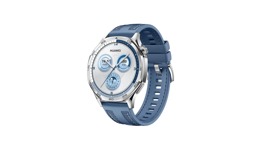 HUAWEI WATCH GT 5 46mm スマートウォッチ ゴルフナビ機能搭載 高精度GPS内蔵 高度なランニング体験 24時間健康管理 睡眠時呼吸乱れ検知 スポーツ用スマートウォッチ 最長14日間持続バッテリー iOS/Android対応 ブルー