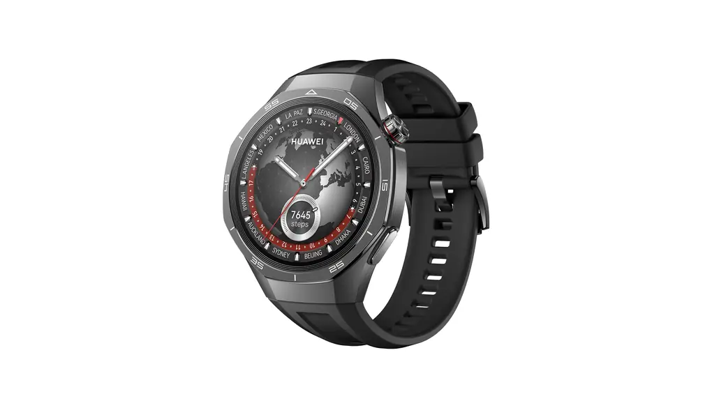 HUAWEI WATCH GT 5 Pro 46mm スマートウォッチ ゴルフナビ機能搭載 3Dコースマップ 心電図（ECG）高度なランニングサポート 睡眠時呼吸乱れ検知 等高線・オフラインマップ ルートナビGPXファイル対応 高硬度チタニウムとサファイアガラス 14日間バッテリー iOS/Android メーカ保証1年追加 ブラック