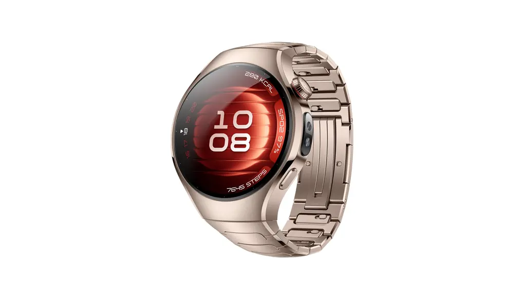 HUAWEI WATCH 5、42mmスマートウォッチ、マルチセンシングX-TAP、Health MOT、リアルタイム指先血中酸素、最大7日間のバッテリー寿命、eSIM、904Lステンレススチール、iOS&Android、12ヶ月追加保証、ゴールド