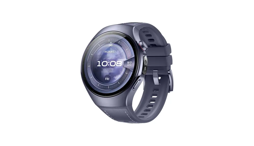 HUAWEI WATCH 5 スマートウォッチ 46mm マルチセンシング HUAWEI X-TAP リアルタイム指先血中酸素レベル測定 Health Glance eSIM対応 2つのバッテリーモード スマートジェスチャー iOS/Android対応 パープル