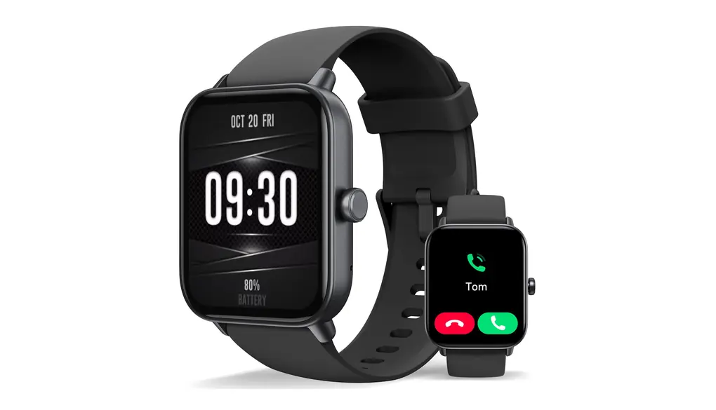 スマートウォッチ IDW19 Bluetooth通話機能 1.8インチ大画面 Lineメッセージ着信通知 音楽再生 活動量計 多機能スマートウォッチ アンドロイド/iPhone対応 100+種類運動モード 防水 天気予報 スポーツウォッチ レディース/メンズ Smart Watch 100+類文字盤 アラーム 歩数計