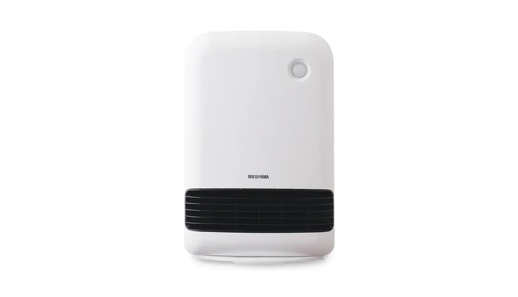 アイリスオーヤマ(IRIS OHYAMA) ヒーター セラミックファンヒーター 人感センサー付き 節電 省エネ 大風量 1200W 2段階温度調整 転倒オフ機能 速暖 小型 コンパクト 切り忘れ防止 PCH-M12B-W ホワイト