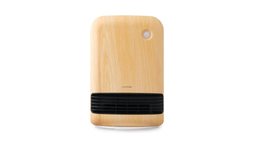 アイリスオーヤマ(IRIS OHYAMA) ヒーター セラミックファンヒーター 人感センサー付き 節電 省エネ 大風量 1200W 2段階温度調整 転倒オフ機能 速暖 小型 コンパクト 切り忘れ防止 PCH-DM12B-MN 薄木目