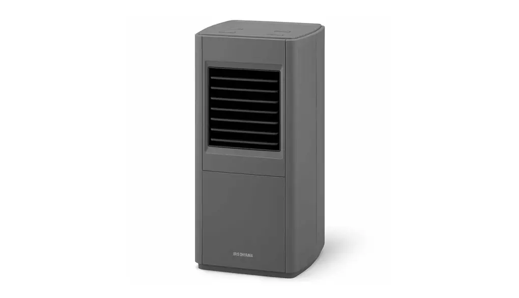 アイリスオーヤマ ヒーター セラミックファンヒーター スリム 大風量 暖房器具 コンパクト ACH-S12A-H グレー