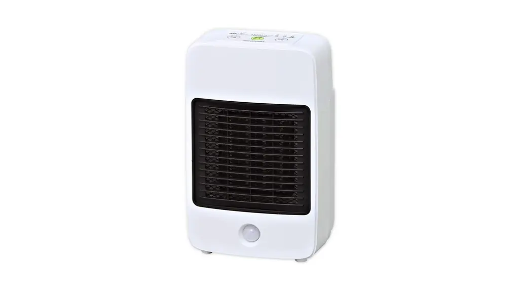 アイリスオーヤマ セラミックファンヒーター セラミックヒーター 人感センサー付き 800W 小型・中型 ~5畳 マイコン式 JCH-M082T ホワイト