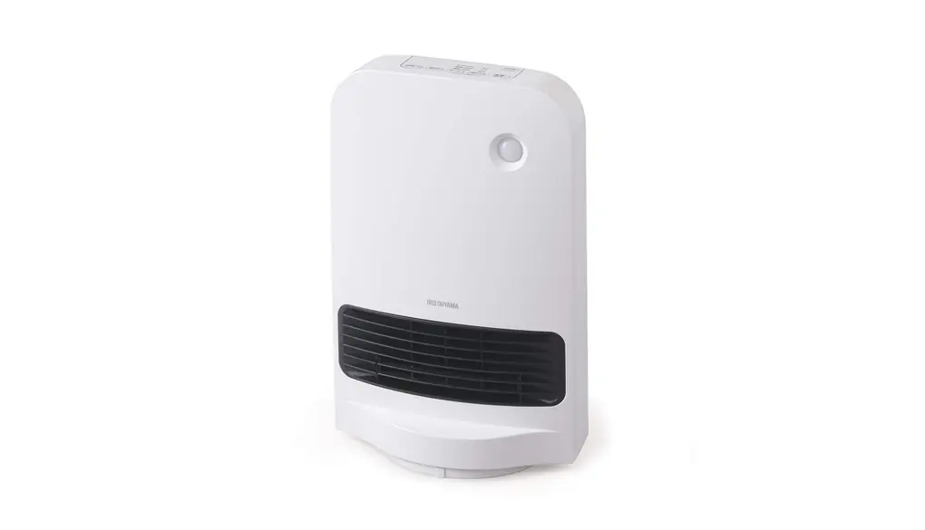 アイリスオーヤマ ヒーター セラミックファンヒーター 人感センサー付き 節電 省エネ 大風量 首振りタイプ 1200W 転倒オフ機能 速暖 小型 コンパクト 切り忘れ防止 JCH-12TDSW1-W ホワイト