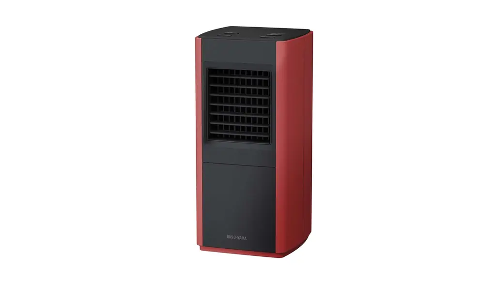 アイリスオーヤマ ヒーター セラミックファンヒーター 大風量 600/1000W/1200W 3段階温度調整 転倒オフ機能 速暖 小型 コンパクト スリム コンパクト CH-12TDS1-R レッド