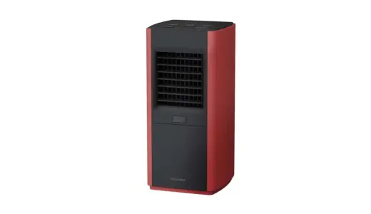 【秒速で暖まる冬の救世主】アイリスオーヤマ セラミックファンヒーター JCH-12TDS1-R｜人感センサー×省エネ設計でスマートなあたたかさを