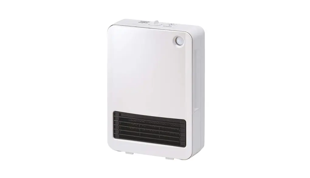 アイリスオーヤマ(IRIS OHYAMA) ヒーター セラミックファンヒーター 人感センサー付 1200W ~8畳 幅24×高さ34×奥行11cm PCH-125D-W ホワイト