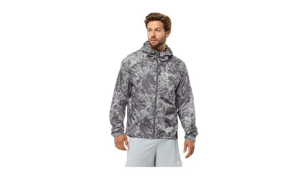 [ジャックウルフスキン] メンズ 撥水 マウンテンパーカー (TEXASHIELD PRO:防風) [ 1307861 / PRELIGHT WIND JKT M ] トレラン 高機能