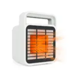 【2秒でポカポカ！】JKJXJB セラミックヒーター 300W｜小さくても驚く暖かさ、省エネ・安全・静音の三拍子がそろった冬の相棒