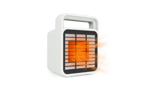 【2秒でポカポカ！】JKJXJB セラミックヒーター 300W｜小さくても驚く暖かさ、省エネ・安全・静音の三拍子がそろった冬の相棒