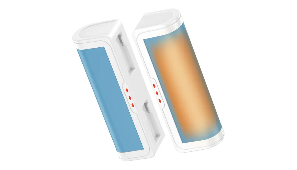 Jonwall 充電式カイロ USB充電式 電気カイロ USB カイロ 長時間連続使用 3秒急速発熱 全面発熱 電気あんか 小型 カイロ 充電式 超軽量 分離式 寒さ対策 3段階温度調節 急速充電 充電 ハンドウォーマー 持ち運びやすい 防寒グッズ アウトドア 通勤通学 贈り物 プレゼント 2個セット (ブルー)