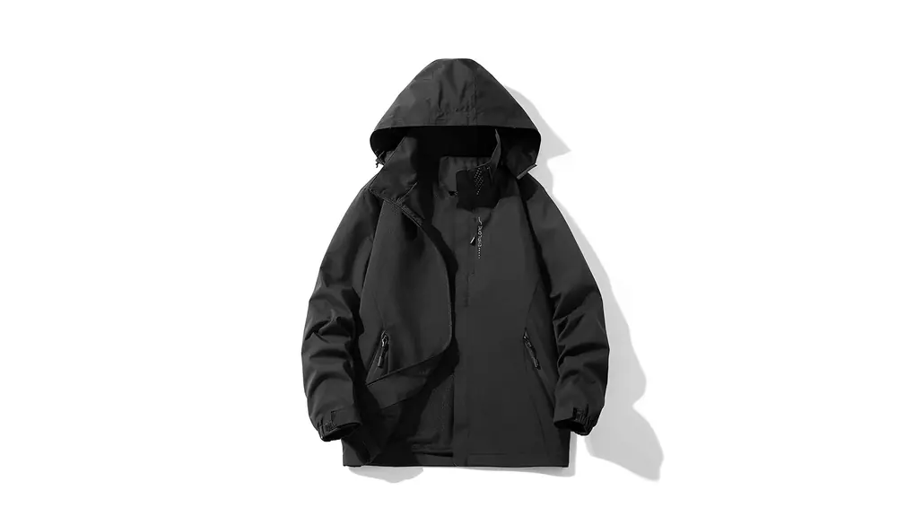 [JoveJek] アウトドアジャケット レディース メンズ 裏メッシュ 撥水 防風 保温 アウター マウンテンパーカー ウィンドブレーカー 登山ウェア 取り外し可能なフード付き