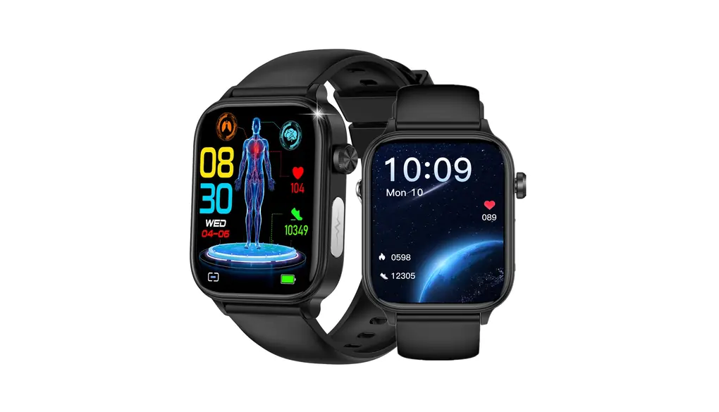 JUSUTEK 2025 高級スマートウォッチ通話機能付き,録音機能,1.43インチAMOLED高強度腕時計,MP3、MP4再生,3Dサラウンドビジョン,万歩計，IP68防水，高速ワイヤレス充電、Bluetooth5.3,7+ミニゲーム,電話着信,音楽コントロール,ストップウォッチ,Line通知,iphone&アンドロイド対応,お贈り物,日本語説明書 (黒鋼)
