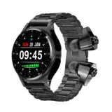 【全金属の存在感】JUSUTEK 2025スマートウォッチ｜Bluetooth通話・100+運動モード・NFC対応の万能モデル
