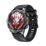 【JUSUTEK 2025 革新モデル】戦術風アウトドアスマートウォッチ｜通話・通知・軍用規格を備えたタフな相棒！
