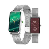 【JUSUTEK 2025新作】可愛いのに多機能！レディーススマートウォッチ｜大画面・防水・通知対応で贈り物にも最適
