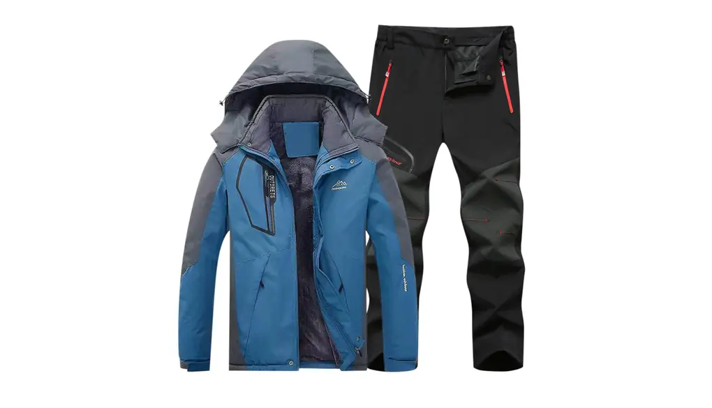 [JZYBHL] スキーウェア メンズ レディース パンツ 上下セット 大きいサイズ スノボウェア ジャケット スノボーウェア 人気 ブランド スノーボードウェア ジュニア おしゃれ 撥水加工 スノーウェア ズボン 防寒 ユニセックス 2点セット