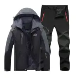 【雪山も街もこれ1着】JZYBHL スキーウェア上下セット｜撥水×防寒×快適性を極めたユニセックスモデル