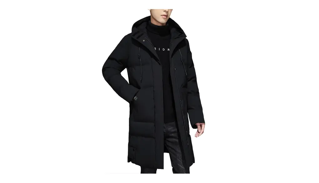 [Kayiyasu] ダウンコート メンズ ロングコート ベンチ ダウンジャケット 防寒 冬 厚手 フート付き 中綿ジャケット 暖かい 大きいサイズ ゆったり アウトドア おしゃれ カジュアル 無地 通勤 M-4XL