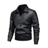 【大人の秋冬スタイルを完成させる】Kayiyasu フェイクレザージャケット｜軽やかに羽織れる防風・防寒アウター