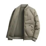 【この軽さ、冬を変える】Kayiyasu メンズ中綿ダウンジャケット｜シンプルで上質な大人の防寒アウター