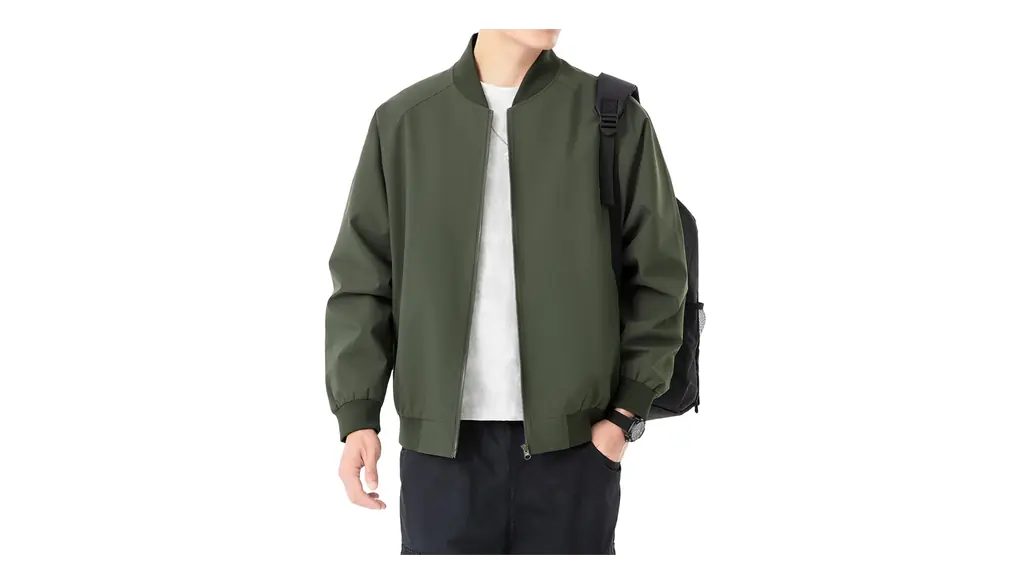 [Kayiyasu] ジャケット メンズ M~5XL 大きいサイズ ウインドブレーカー 春秋用 アウター カジュアル ジャンパー スリム スタジャン ブルゾン 防風 軽量 無地