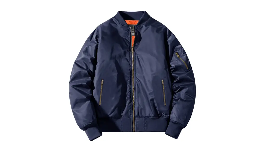 [KEFITEVD] ボンバージャケット メンズ 冬 防寒 ジャケット 大きいサイズ 中綿ジャンパー 厚手 撥水 カジュアル スタジャン ミリタリー ブルゾン バイク ストリート