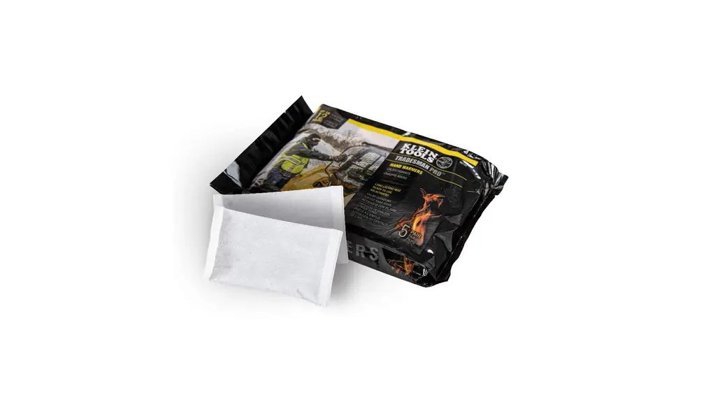 Klein Tools 60144 - SEASONAL ITEM ONLY Hand Warmers, Air Activated Packets Last up to 12 Hours, 5-Pair