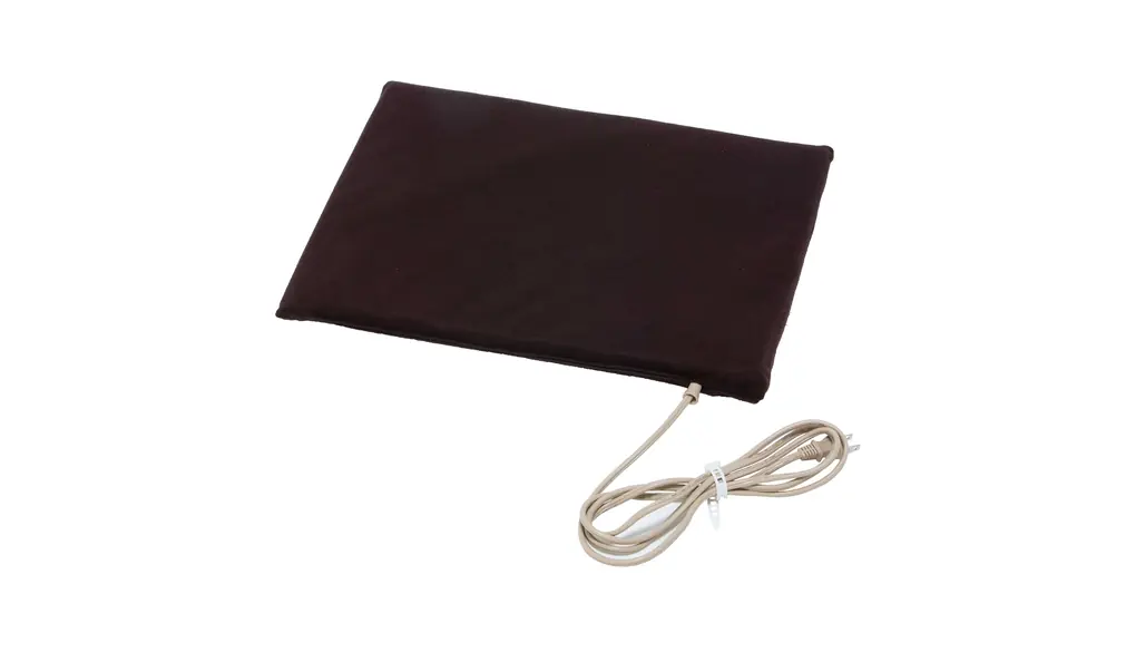 広電(KODEN) 電気あんか 大判 ソフト ブラウン 無地 やわらかい 45cm×33cm×3.2cm VWF271H-B