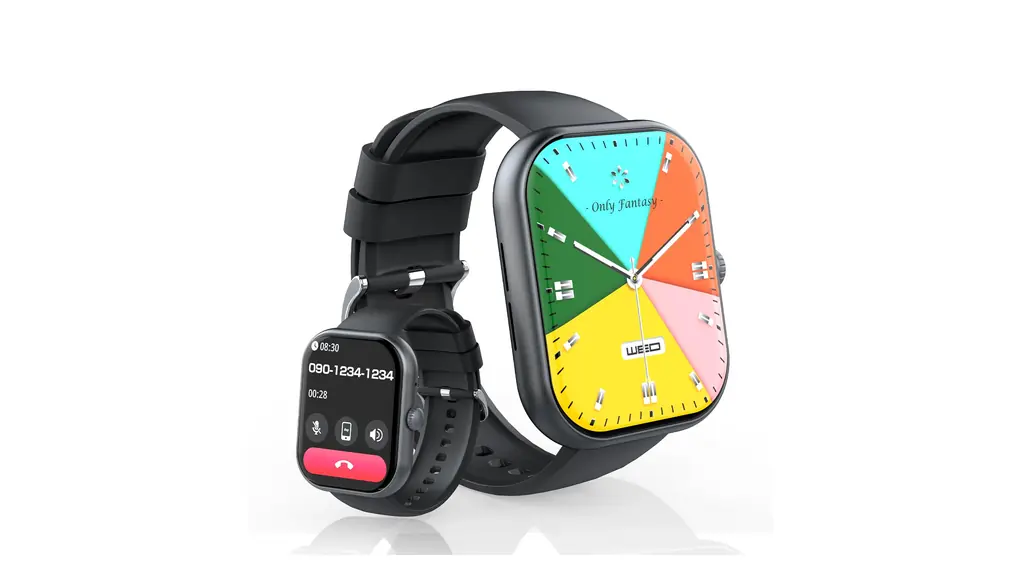 【2024年末新デザイン 2.01インチ大画面 Bluetooth 5.3】スマートウォッチ Smart Watch スマート ウォッチ 着信＆メッセージ通知 通話機能付き アンドロイド対応 iPhone対応 活動量計 歩数計 音楽制御 女性生理周期管理 スマホ探す 多種類な運動モード 長持ちバッテリー スポーツウォッチ 目覚まし時計 カメラ制御 ミニゲーム 日本語説明書付き