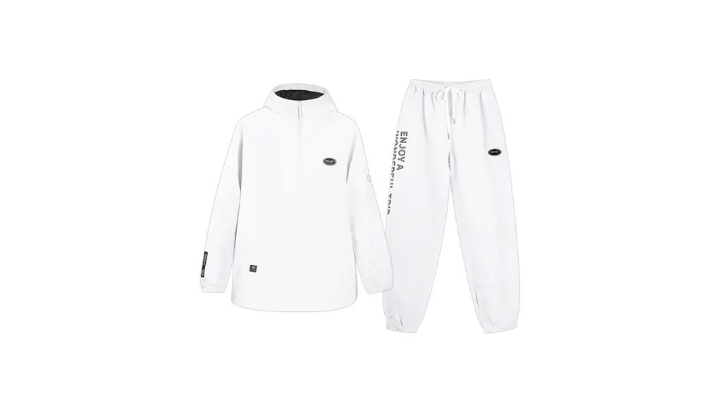 [LECAGE] スキー ウェア 上下セット- 温度表示 防風・保温・防水防雪・機能満載のスキーセット スノーボード ウェア メンズ レディース