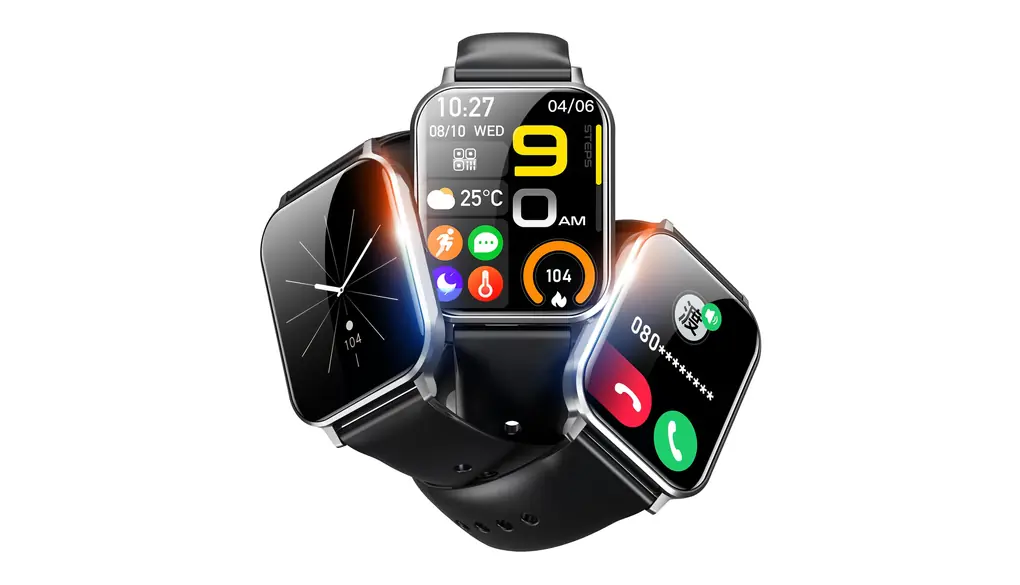 スマートウォッチ 【2023秋モデル・通話機能・1.9インチ大画面】 Bluetooth5.3 活動量計 超薄型 iPhone/アンドロイド対応 通話機能できるスマートウォッチ IP68防水 スポーツウォッチ 24種類運動モード メンズ レディース GPS連携 歩数計 腕時計 SMS/Twitter/Line通知 長持ちバッテリ 音楽・カメラ制御 日本語説明書