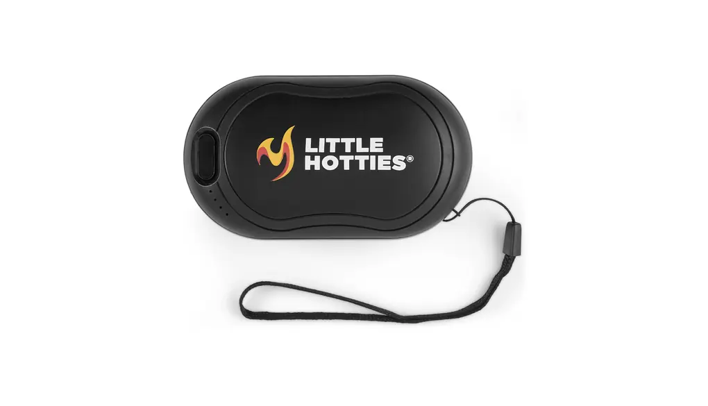 Little Hotties Thermoflow 充電式ハンドウォーマー 電気パーソナルヒートアクセサリー, ブラック
