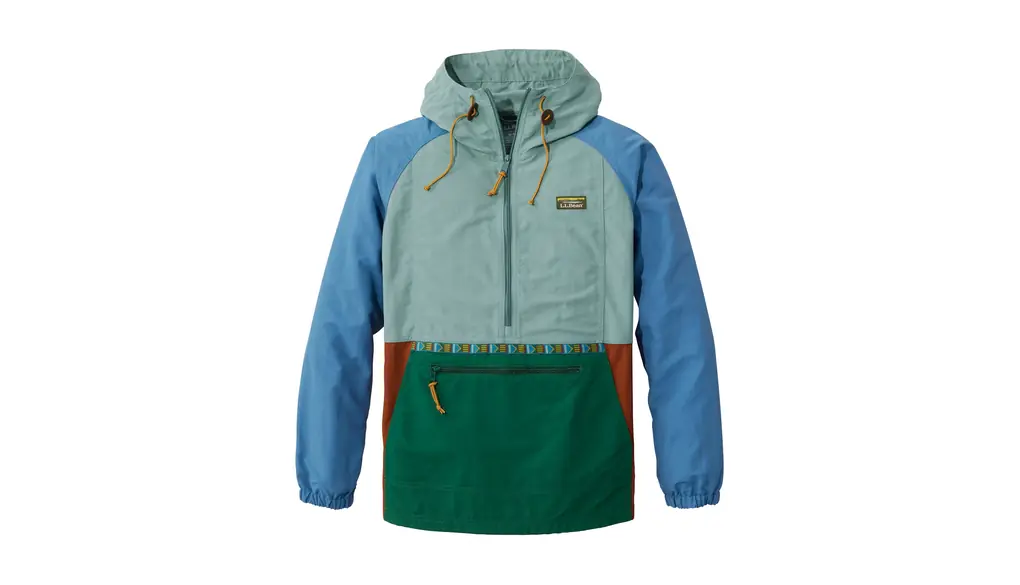 [エルエルビーン] メンズ マウンテン・クラシック・アノラック、マルチカラー ジャパン・フィット S Mineral Blue/Emerald Spruce マルチカラー １０００１０８２７０