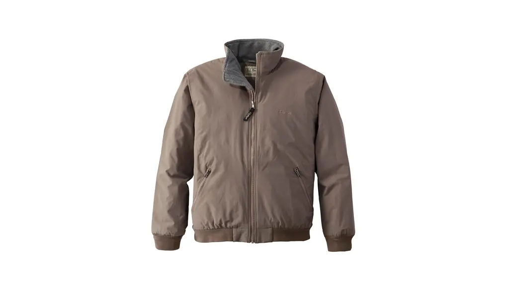 [エルエルビーン] メンズ ウォーム・アップ・ジャケット、フリースの裏地付き