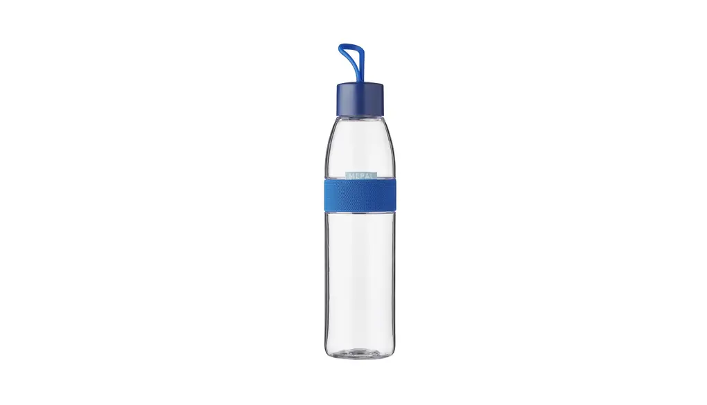 Mepal - Botella de agua Ellipse - Botella de agua reutilizable - Botella a Prueba de Fugas apta para Bebidas Carbonatadas - para Adultos y Niños - Sin BPA - 700 ml - Vivid blue