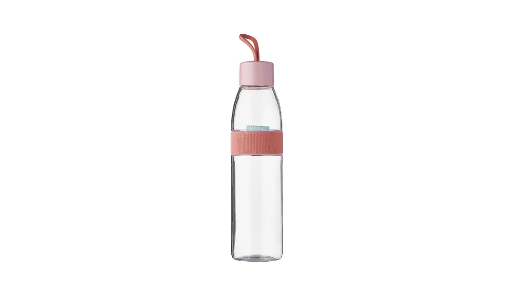 Mepal - Botella de agua Ellipse - Botella de agua reutilizable - Botella a Prueba de Fugas apta para Bebidas Carbonatadas - para Adultos y Niños - Sin BPA - 700 ml - Vivid mauve