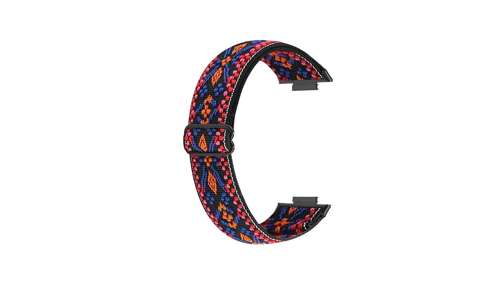 [Milue] Nylon-Strap For Watch Fit 2ブレスレット介入スマートウォッチファッションバンドベルトスポーツリストバンドシリコンストラップラバーブレスレットベルトメンドレス
