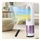 【2秒で暖まる未来ファン】mobason タワーファン 2025冷暖両用｜羽根なし×ECOモードで1年中快適ライフを実現