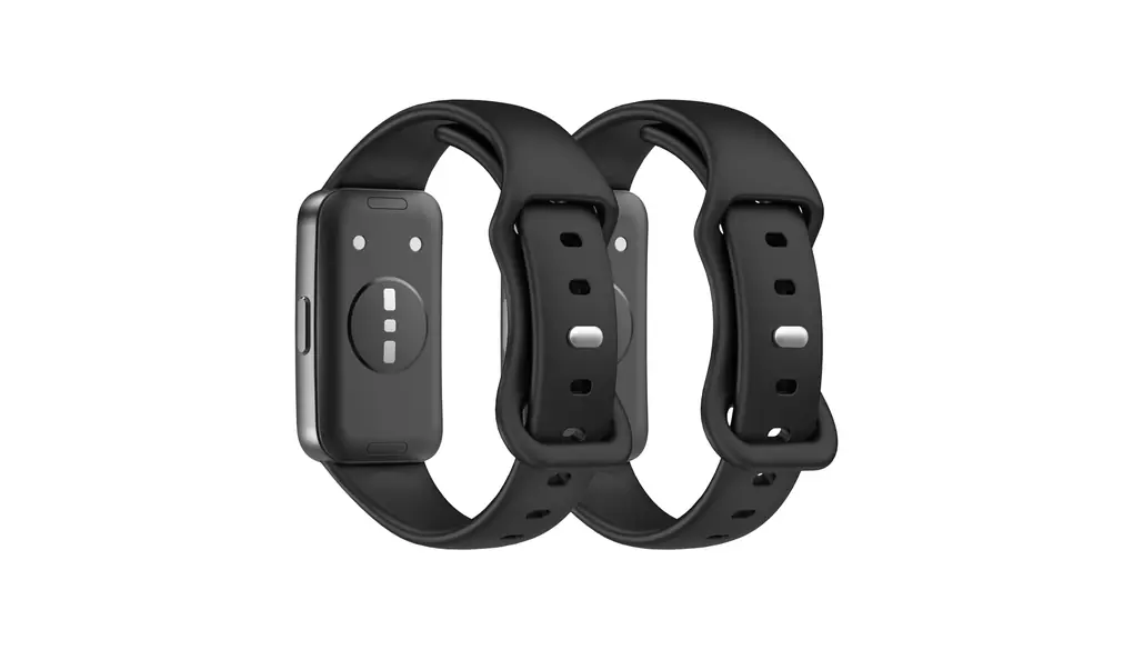 [MoKo] Huawei Band10 9 8 交換用バンド 2つセット 交換ベルト ファーウェイバンド10/9/8 スポーツベルト コンパチブル 蝶型バックル 手首周り範囲：163-208mm クイックリリース シリコン製 軽量 ソフト 耐久性 取扱簡単 Black+Black