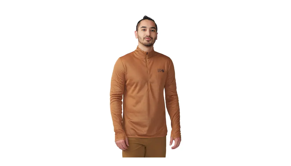 Mountain Hardwear メンズ エアメッシュ 1/2ジップ