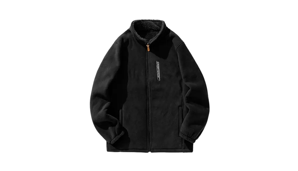 [エムシング] フリース ジャケット ボア コート 裏起毛 防寒 あったか アウター ゴルフ アクティブウェア メンズ 秋 冬