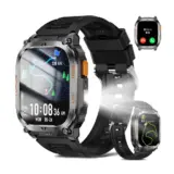 【Muckol スマートウォッチ 2025】GPS＆2.01インチ大画面！178種類の運動モードと軍用規格でタフに使える最新モデル