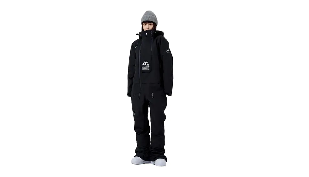 [murfeko] スノーボードウェア 上下セット スキーウェア メンズ レディース 撥水加工 保温 防風 雪遊び 防水 おしゃれ マルチカーゴジャケット 肌に優しい 防寒 ジャケット ユニセックス 2点セット 男女兼用 スノーボード スキー
