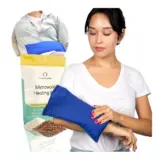 【MY HEATING PAD】温めても冷やしても使える！電子レンジ対応のナチュラルセラピーパッドで、身体と心をリセットする時間を