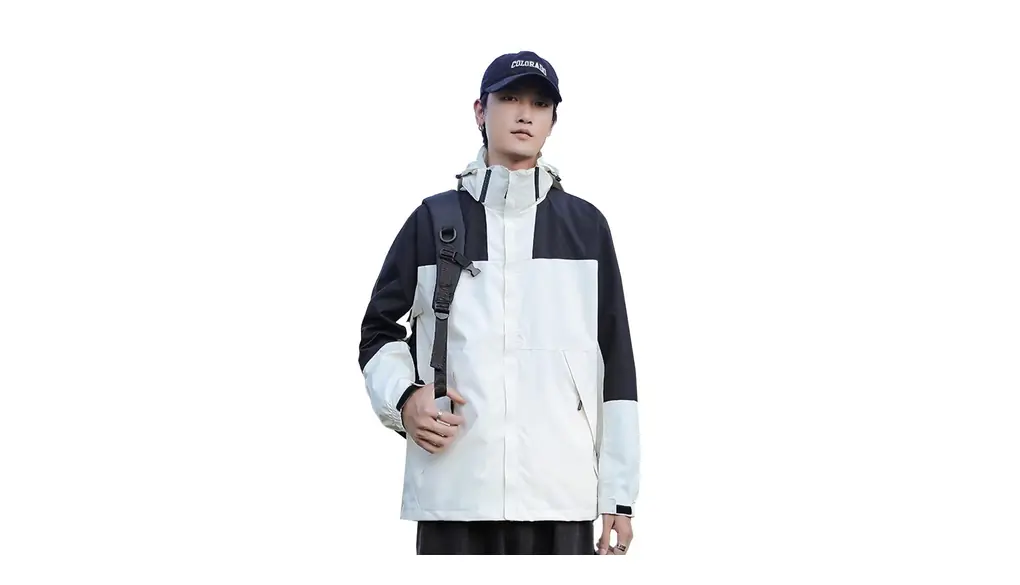 [Nesseo] ウインドブレーカー マウンテン ジャケット メンズ ゆったり 春秋冬服 軽量 撥水 防風 フード付き(脱着式) 大きいサイズ アウター カジュアル ファッション