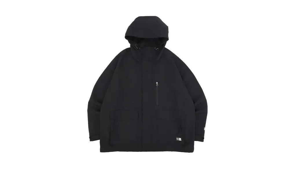 [ニューエラ] newera マウンテンパーカー ジャケット Mountain Parka NER35A4511 無地 ムジ Box Logo ONSPOTZ別注 アパレル