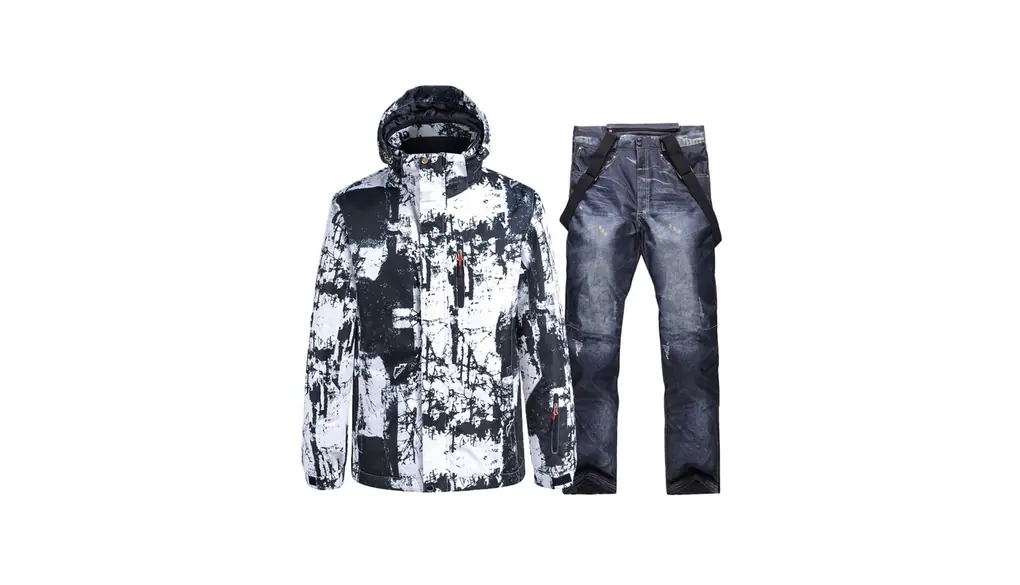 [Noopior] スノーボードウェア 上下セット メンズ スキーウェア レディース スノボウェア ジャケット パンツ 撥水 保温 防寒 耐水圧 登山 アウトドア 2点セット HXF222